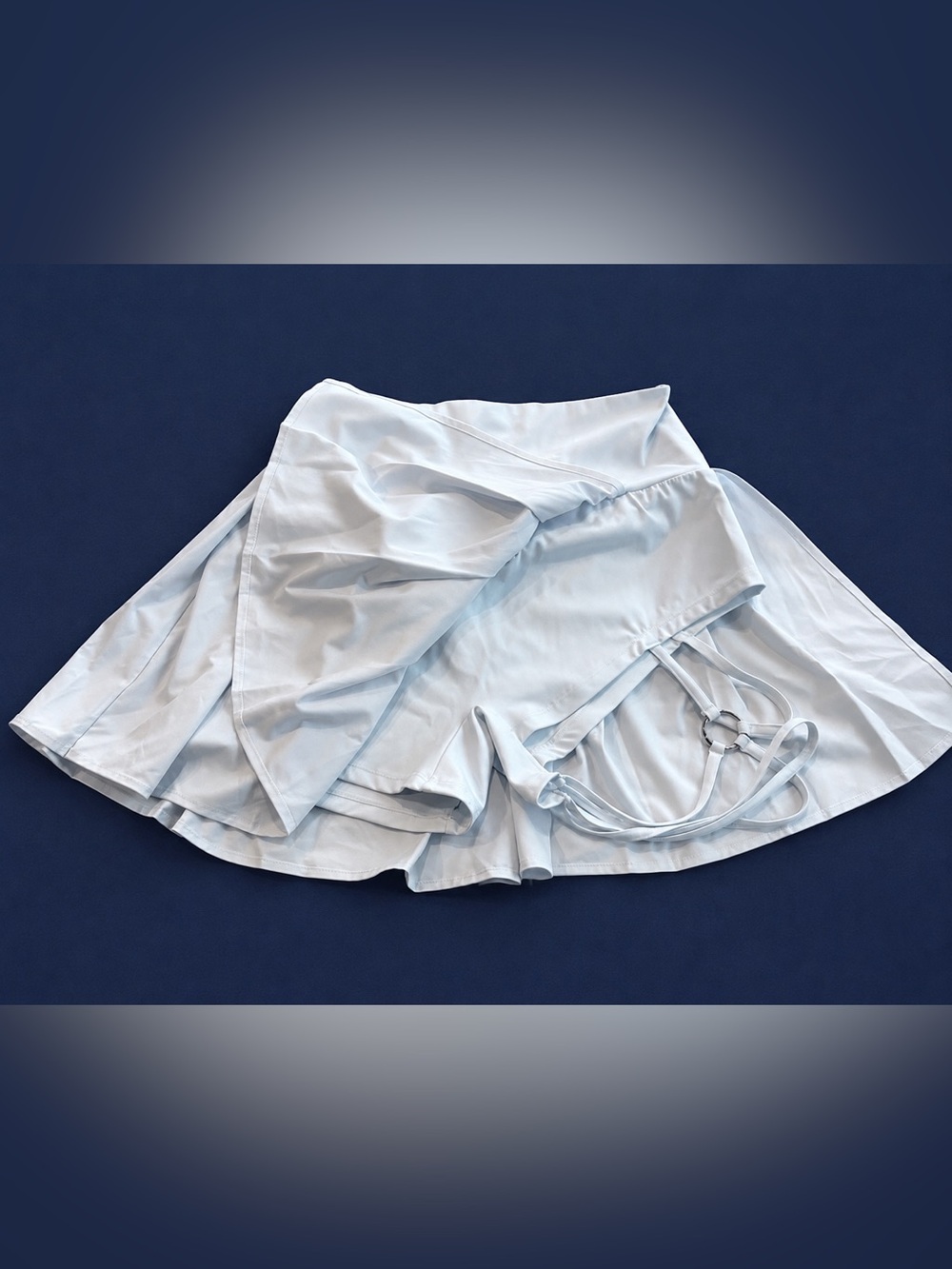 Halara Breezeful White Pleated Tennis Skort Built-In Shorts Size M - Picture 6 of 12
